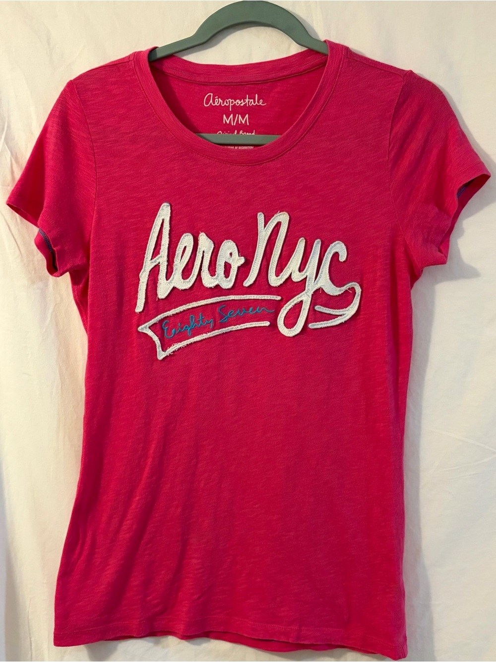 Aeropostale Pink Aero NYC Logo Tee - Women's